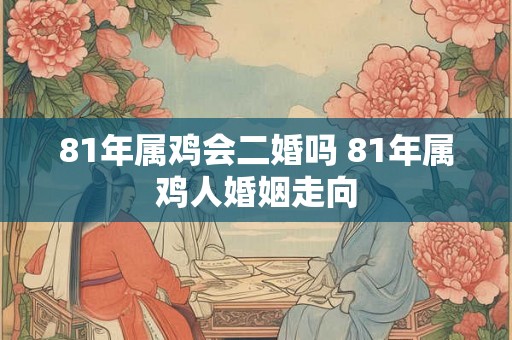 81年属鸡会二婚吗 81年属鸡人婚姻走向