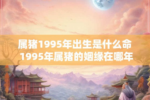 属猪1995年出生是什么命 1995年属猪的姻缘在哪年