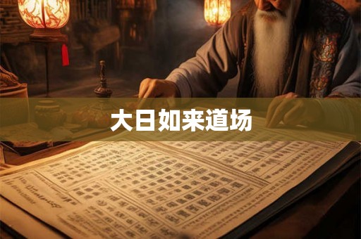 大日如来道场