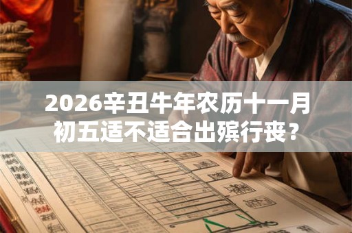 2026辛丑牛年农历十一月初五适不适合出殡行丧？