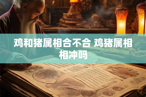 鸡和猪属相合不合 鸡猪属相相冲吗