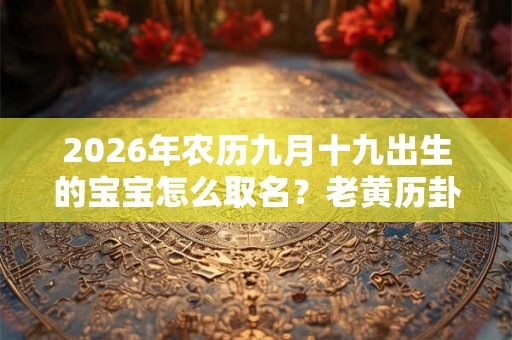 2026年农历九月十九出生的宝宝怎么取名？老黄历卦象好吗？