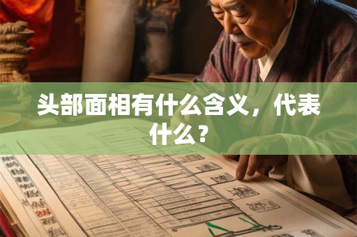 头部面相有什么含义，代表什么？