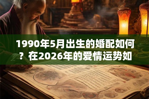 1990年5月出生的婚配如何？在2026年的爱情运势如何？