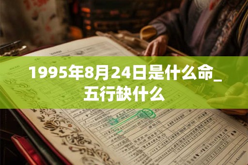 1995年8月24日是什么命_五行缺什么