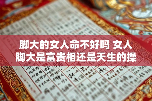 脚大的女人命不好吗 女人脚大是富贵相还是天生的操劳