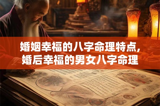 婚姻幸福的八字命理特点,婚后幸福的男女八字命理