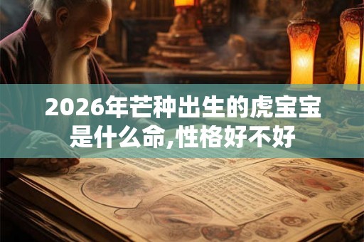 2026年芒种出生的虎宝宝是什么命,性格好不好