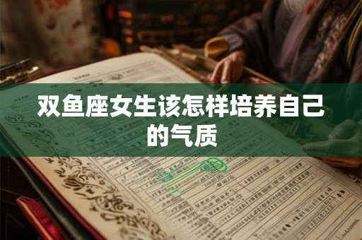 双鱼座女生该怎样培养自己的气质 双鱼座女生该怎样培养自己的气质
