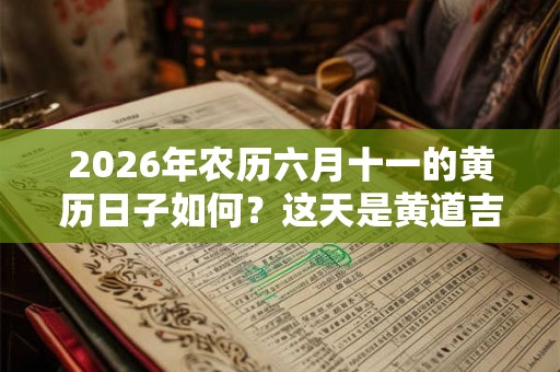 2026年农历六月十一的黄历日子如何？这天是黄道吉日吗？