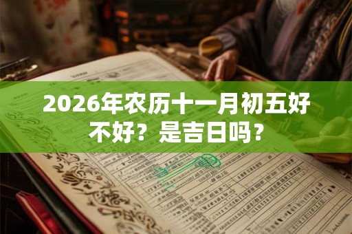 2026年农历十一月初五好不好？是吉日吗？