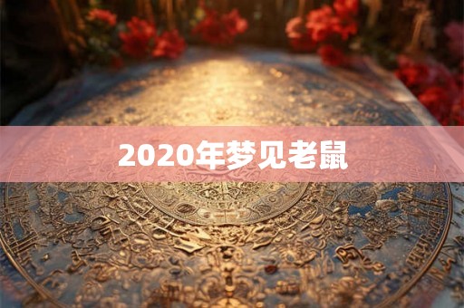 2020年梦见老鼠