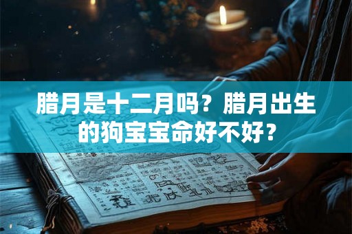 腊月是十二月吗？腊月出生的狗宝宝命好不好？