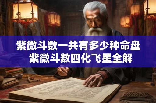 紫微斗数一共有多少种命盘  紫微斗数四化飞星全解