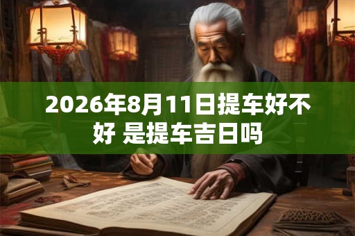 2026年8月11日提车好不好 是提车吉日吗