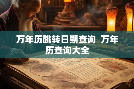万年历跳转日期查询  万年历查询大全