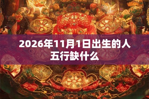 2026年11月1日出生的人五行缺什么