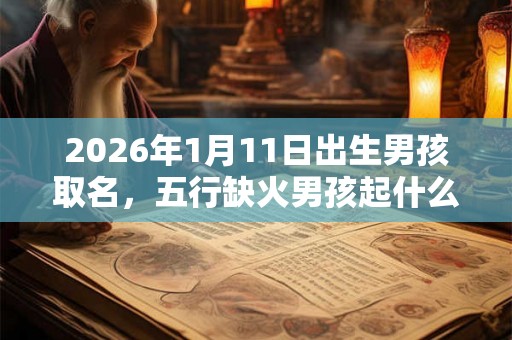 2026年1月11日出生男孩取名,五行缺火男孩起什么名字? 2026年1月11日出生男孩取名,五行缺火男孩起什么名字?