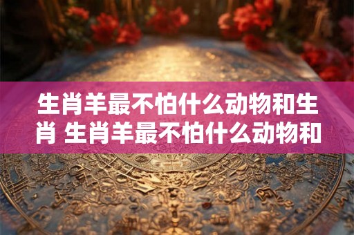 生肖羊最不怕什么动物和生肖 生肖羊最不怕什么动物和生肖羊相配