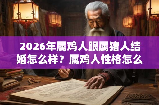 2026年属鸡人跟属猪人结婚怎么样？属鸡人性格怎么样？