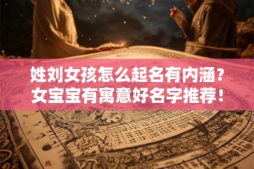 姓刘女孩怎么起名有内涵?女宝宝有寓意好名字推荐! 姓刘女孩怎么起名有内涵?女宝宝有寓意好名字推荐!