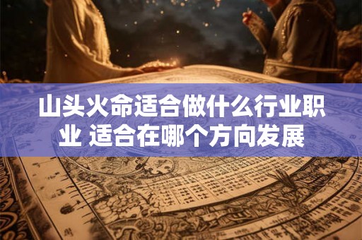 山头火命适合做什么行业职业 适合在哪个方向发展