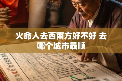 火命人去西南方好不好 去哪个城市最顺
