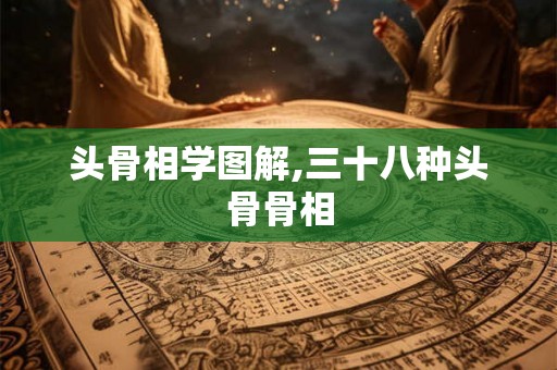 头骨相学图解,三十八种头骨骨相 头骨相学图解,三十八种头骨骨相