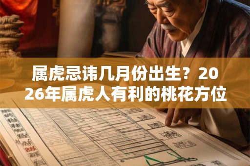 属虎忌讳几月份出生？2026年属虎人有利的桃花方位