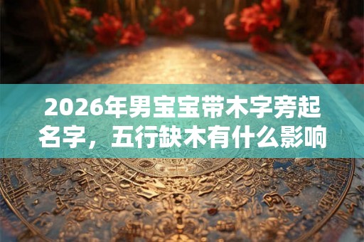 2026年男宝宝带木字旁起名字，五行缺木有什么影响？