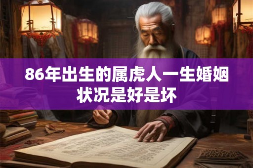 86年出生的属虎人一生婚姻状况是好是坏