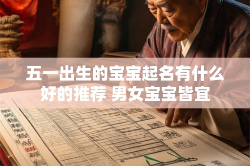 五一出生的宝宝起名有什么好的推荐 男女宝宝皆宜 五一出生的宝宝起名有什么好的推荐 男女宝宝皆宜