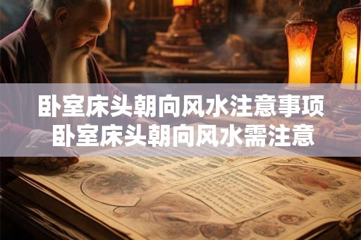 卧室床头朝向风水注意事项 卧室床头朝向风水需注意什么