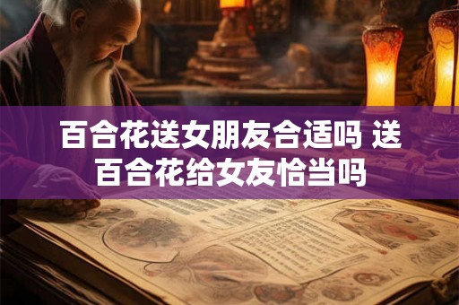 百合花送女朋友合适吗 送百合花给女友恰当吗 百合花送女朋友合适吗 送百合花给女友恰当吗