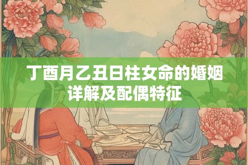 丁酉月乙丑日柱女命的婚姻详解及配偶特征 丁酉月乙丑日柱女命的婚姻详解及配偶特征
