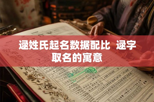 逯姓氏起名数据配比  逯字取名的寓意