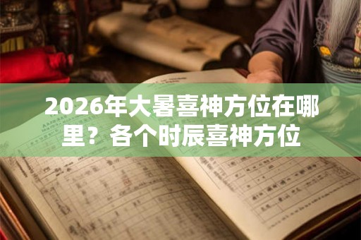 2026年大暑喜神方位在哪里?各个时辰喜神方位 2026年大暑喜神方位在哪里?各个时辰喜神方位