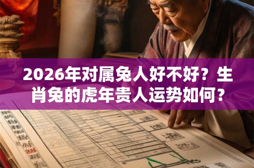2026年对属兔人好不好?生肖兔的虎年贵人运势如何? 2026年对属兔人好不好?生肖兔的虎年贵人运势如何?
