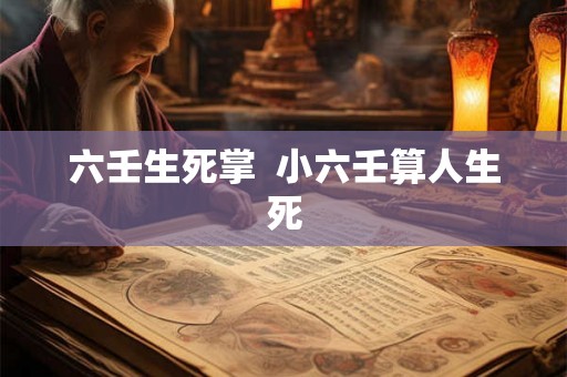 六壬生死掌  小六壬算人生死