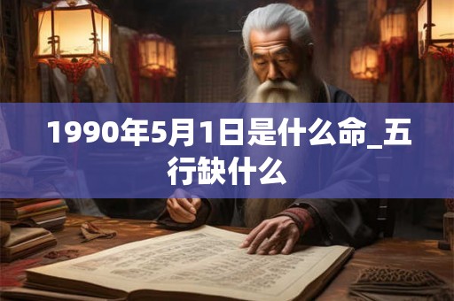 1990年5月1日是什么命_五行缺什么