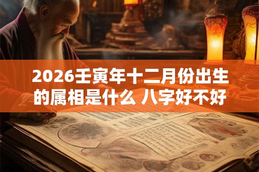2026壬寅年十二月份出生的属相是什么 八字好不好 2026壬寅年十二月份出生的属相是什么 八字好不好