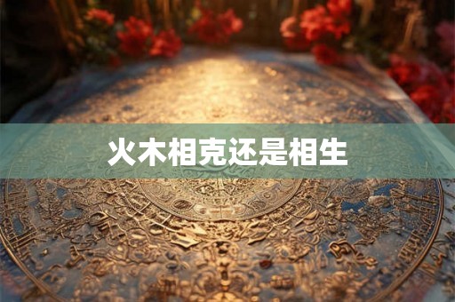 火木相克还是相生