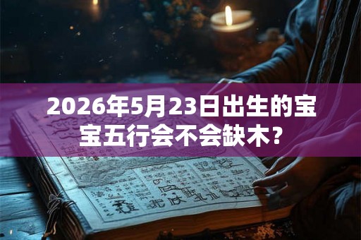 2026年5月23日出生的宝宝五行会不会缺木？