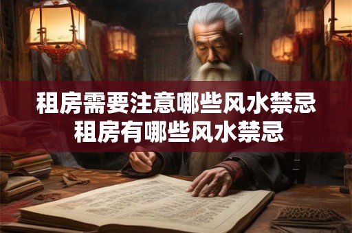 租房需要注意哪些风水禁忌 租房有哪些风水禁忌