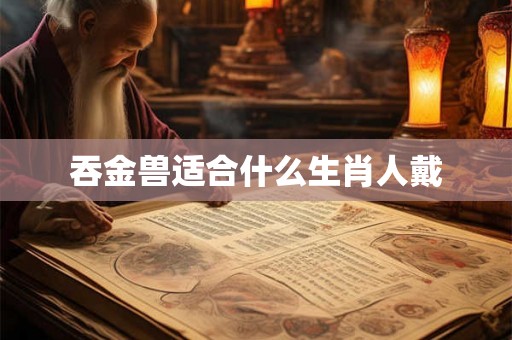 吞金兽适合什么生肖人戴 吞金兽适合什么生肖人戴