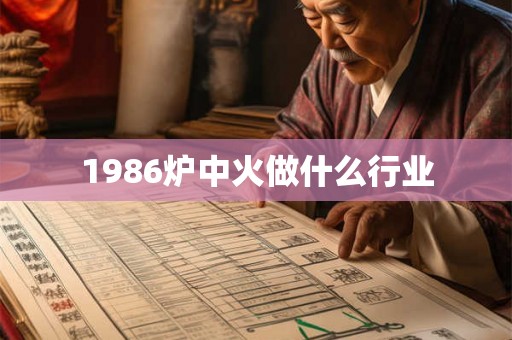 1986炉中火做什么行业