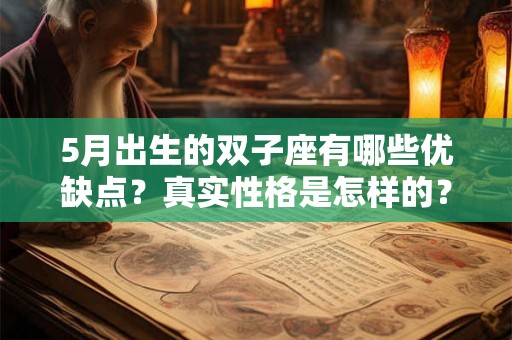 5月出生的双子座有哪些优缺点？真实性格是怎样的？