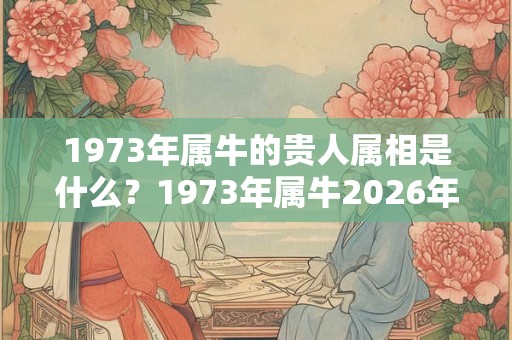1973年属牛的贵人属相是什么？1973年属牛2026年运势？