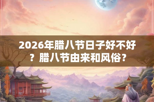 2026年腊八节日子好不好？腊八节由来和风俗？