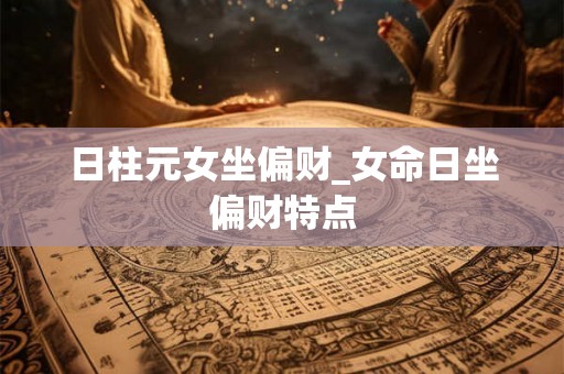 日柱元女坐偏财_女命日坐偏财特点